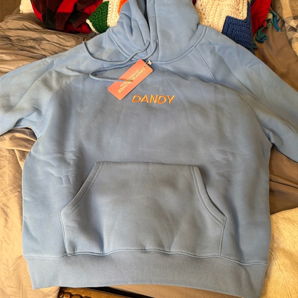 DANDY Light Blue Graphic Hoodie